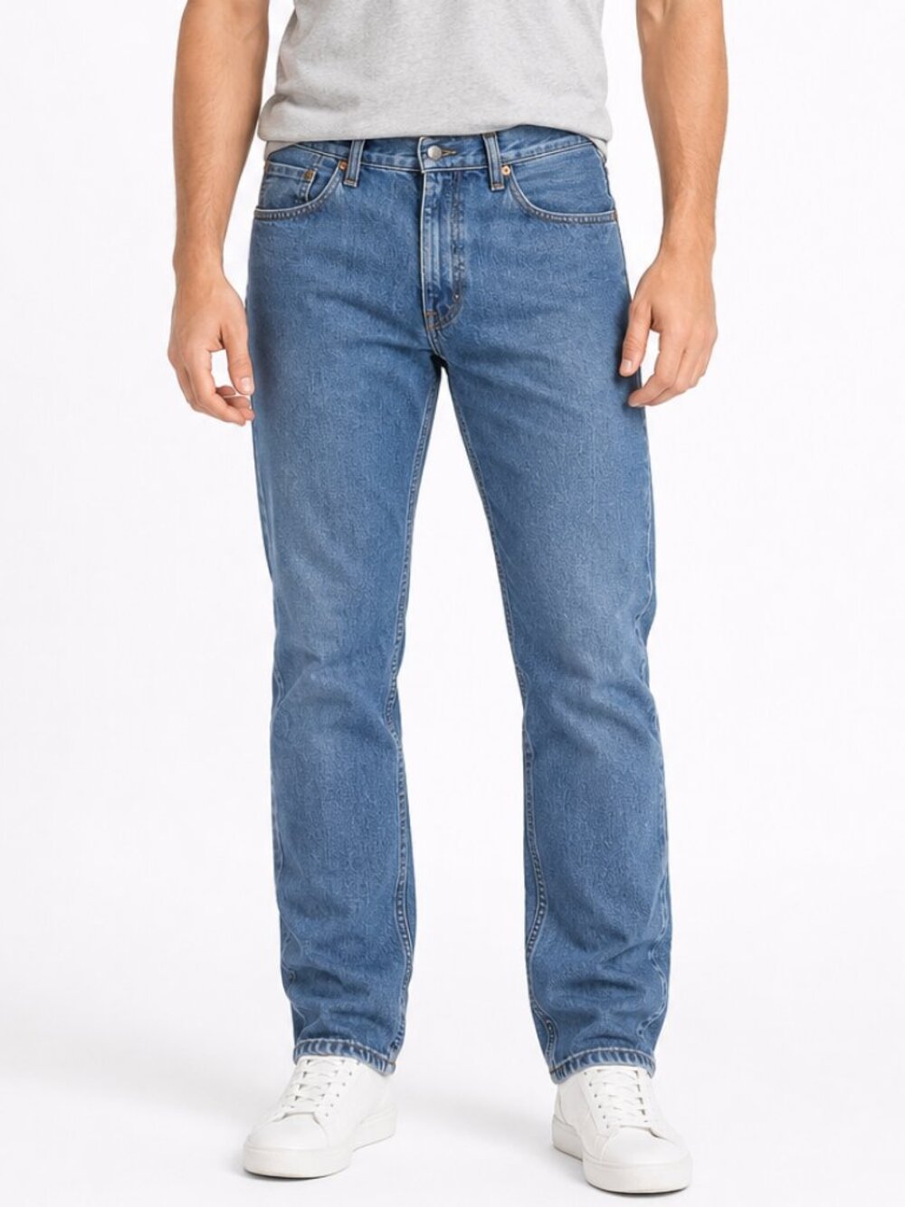 Levi's 516 Straight Fit Jeans Mens Classic Denim 100% Cotton 34/32